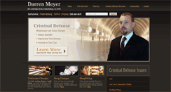 Desktop Screenshot of darrenmeyerlaw.com